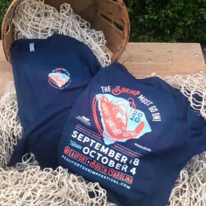 Beaufort Shrimp Festival T-shirt