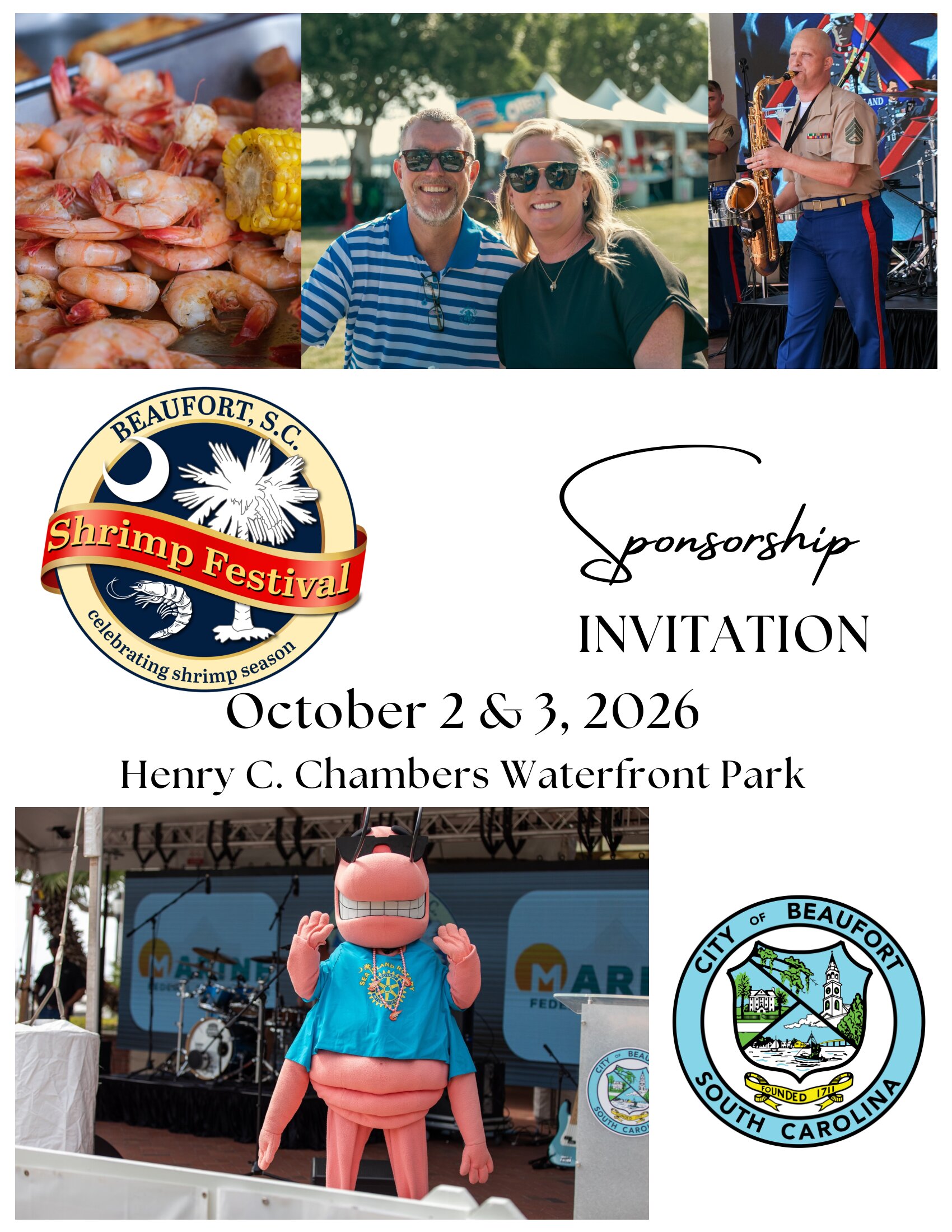2025 Sponsors - Beaufort Shrimp Festival
